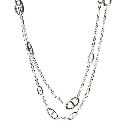 Hermes Sterling Silver Farandole Necklace 160 1 of 6