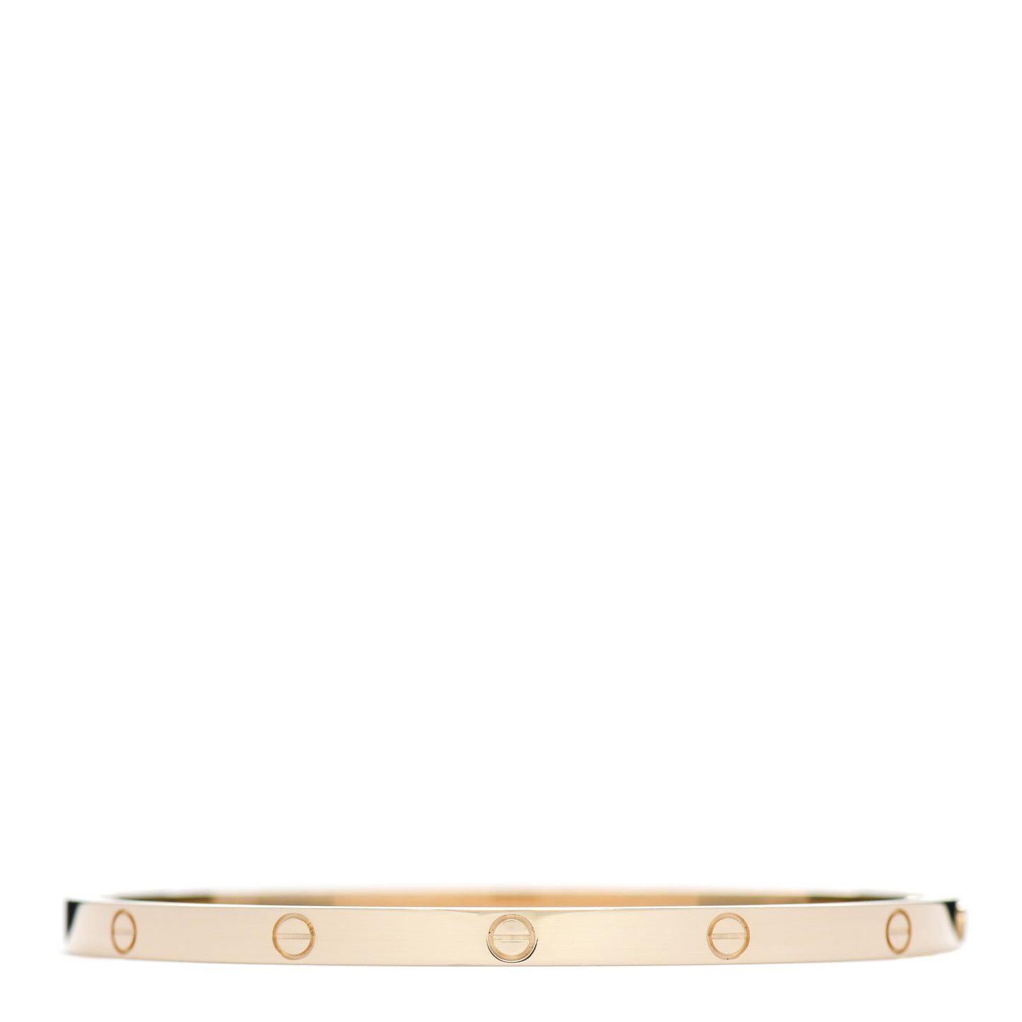 18K Yellow Gold Small LOVE Bracelet 16