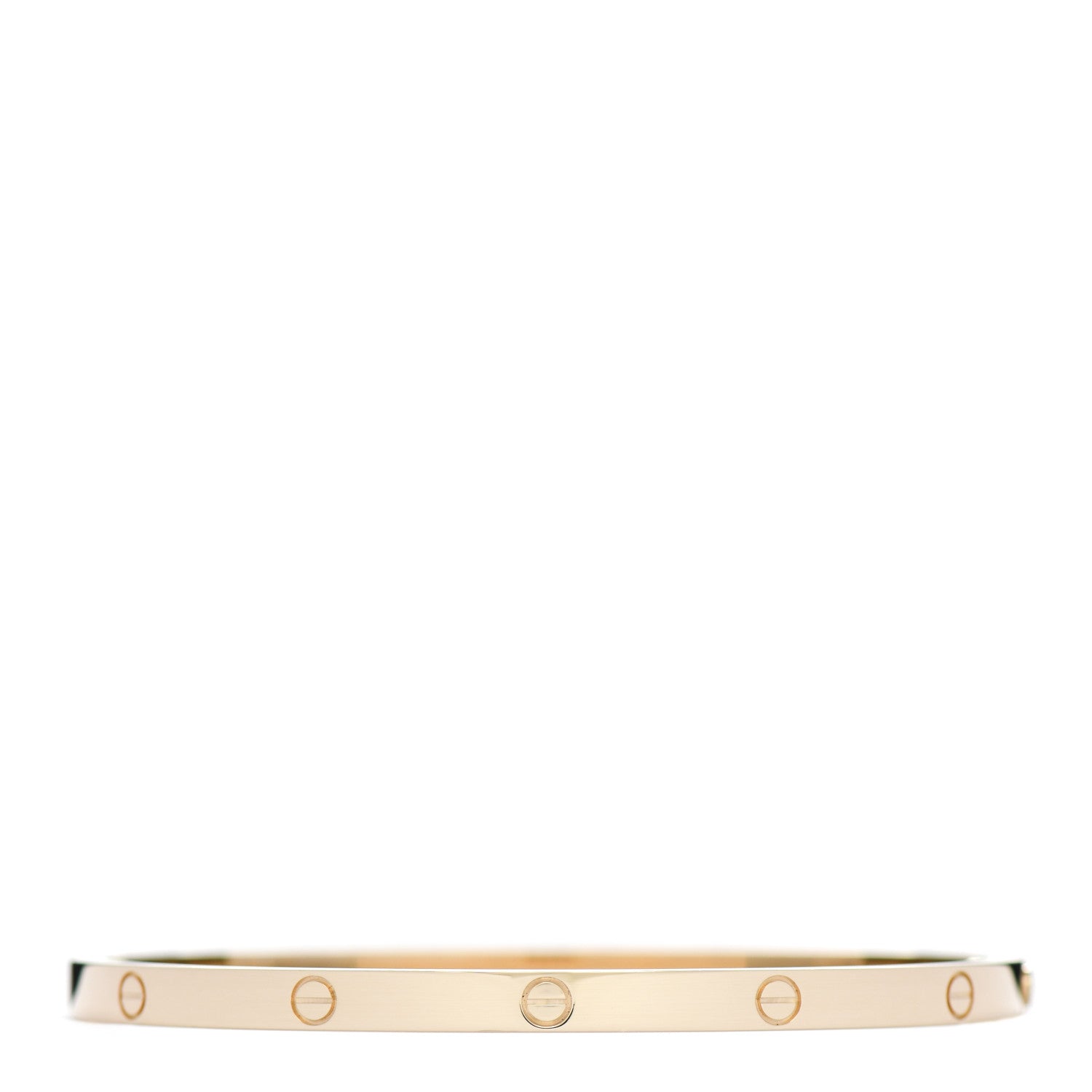 Cartier 18K Yellow Gold Small LOVE Bracelet 16 1 of 4