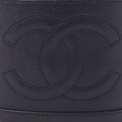 Chanel Caviar Vanity Cosmetic Case Black 7 of 9
