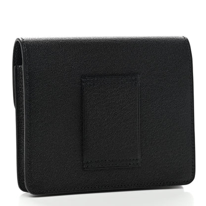Hermes Chevre Mysore Roulis Slim Wallet Black 4 of 8