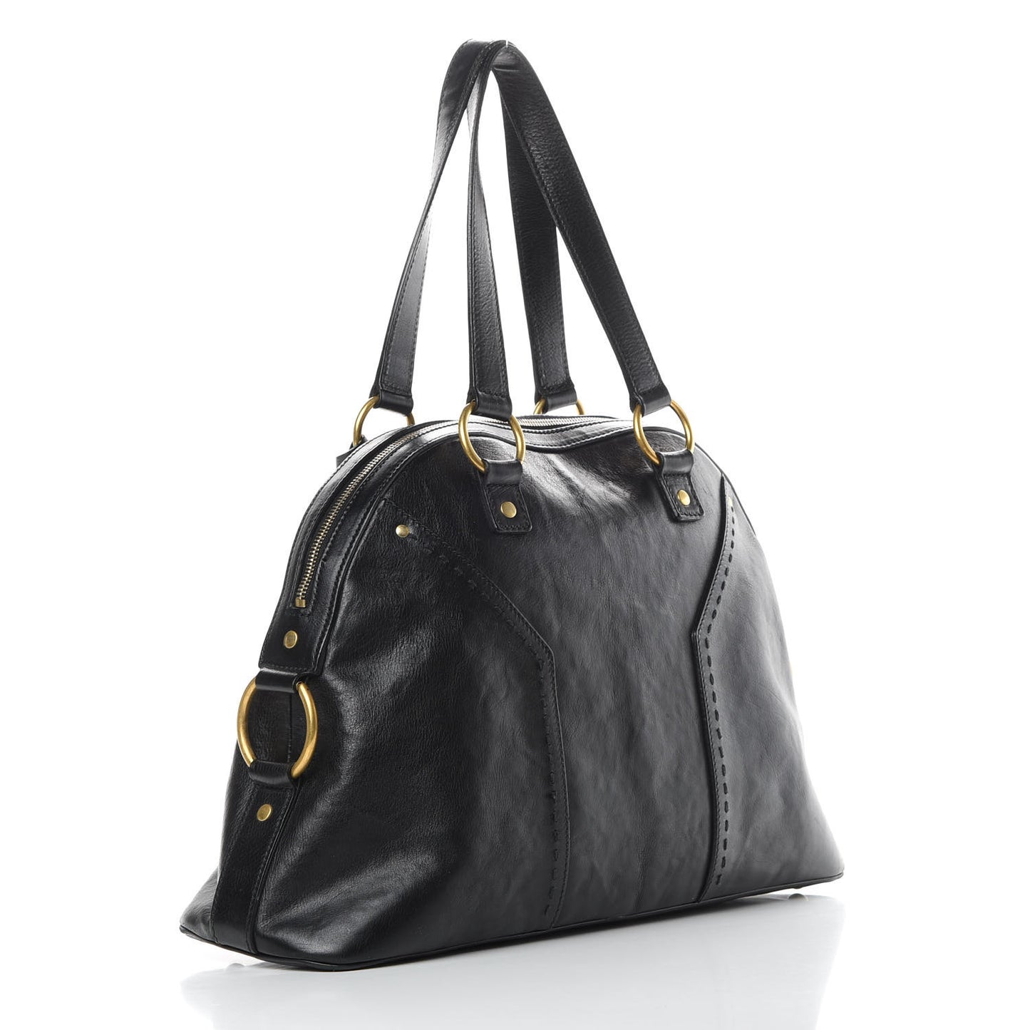 Calfskin Large Muse Black