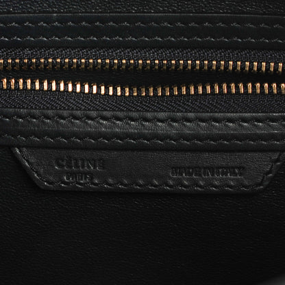 Celine Smooth Calfskin Micro Luggage Navy Blue 6 of 8