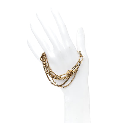 Louis Vuitton Vegas Chain Bracelet Gold 2 of 5
