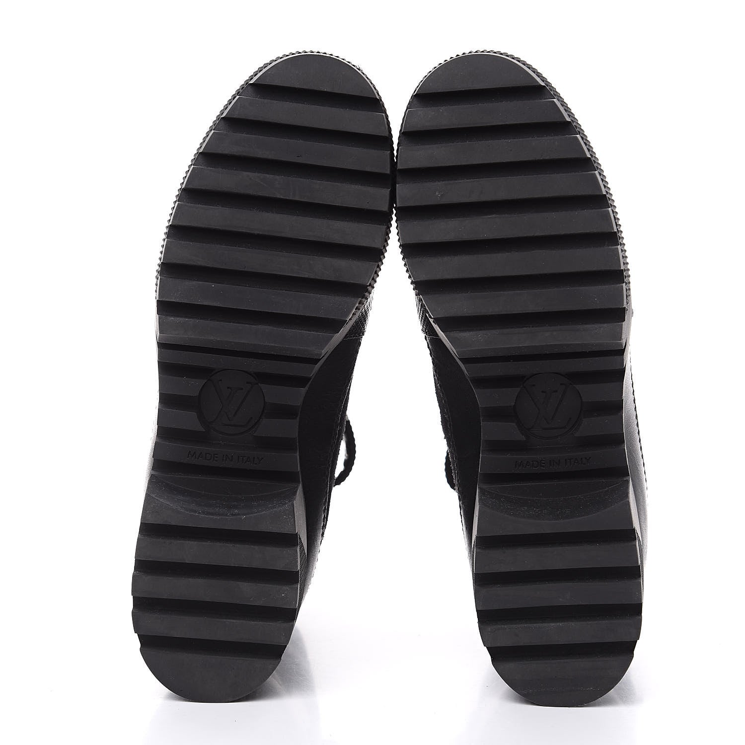 Louis Vuitton Suede Calfskin Laureate Platform Desert Boots Black 36 5 of 10