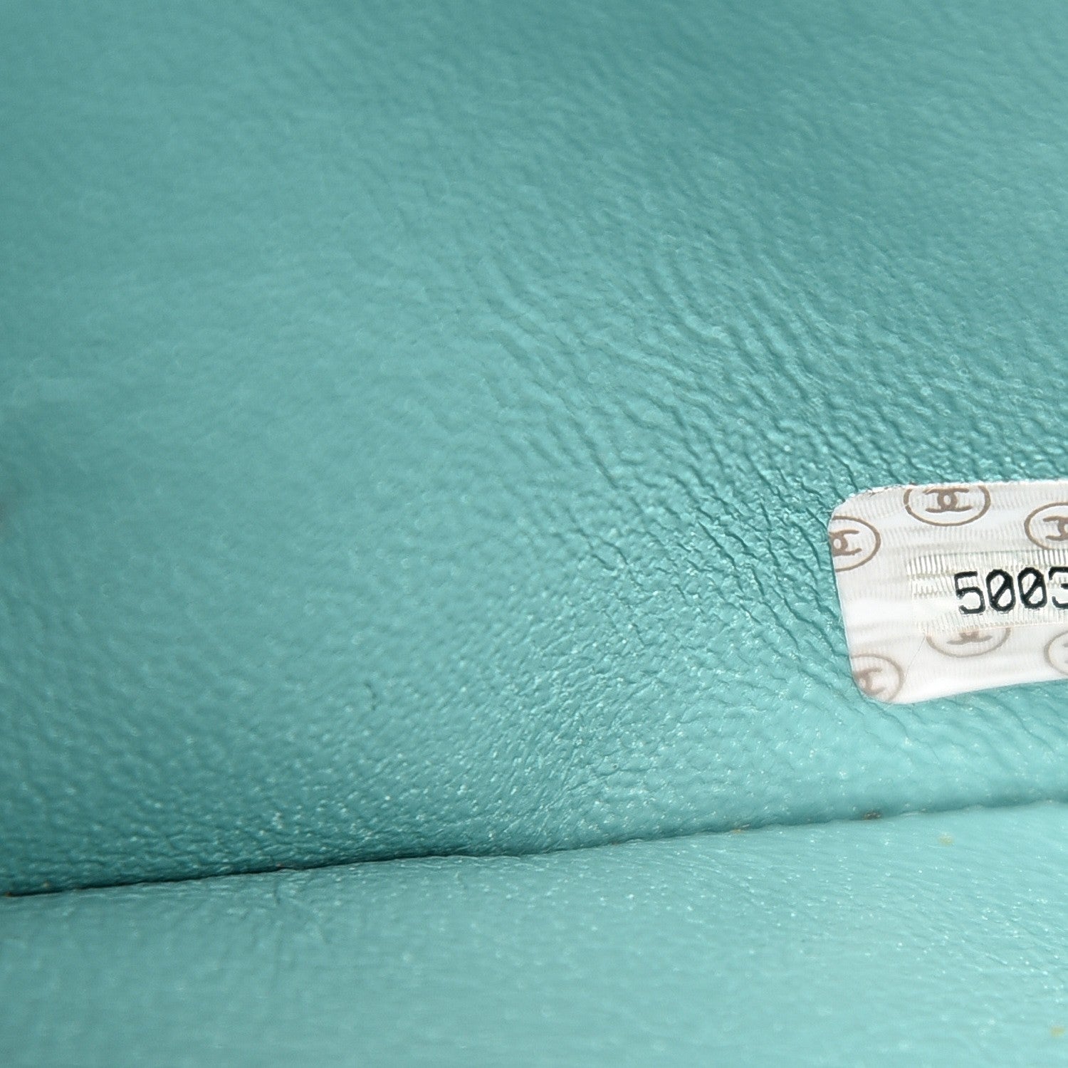 Chanel Caviar Flap Shoulder Bag Green 8 of 21