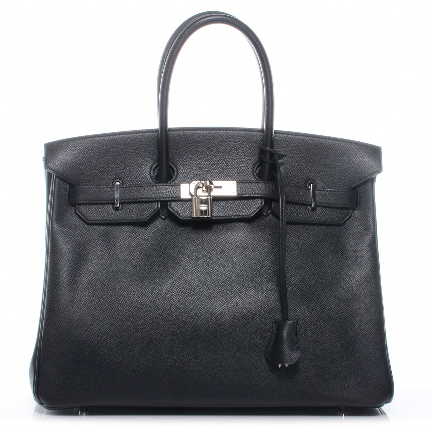 Epsom Birkin 35 Black