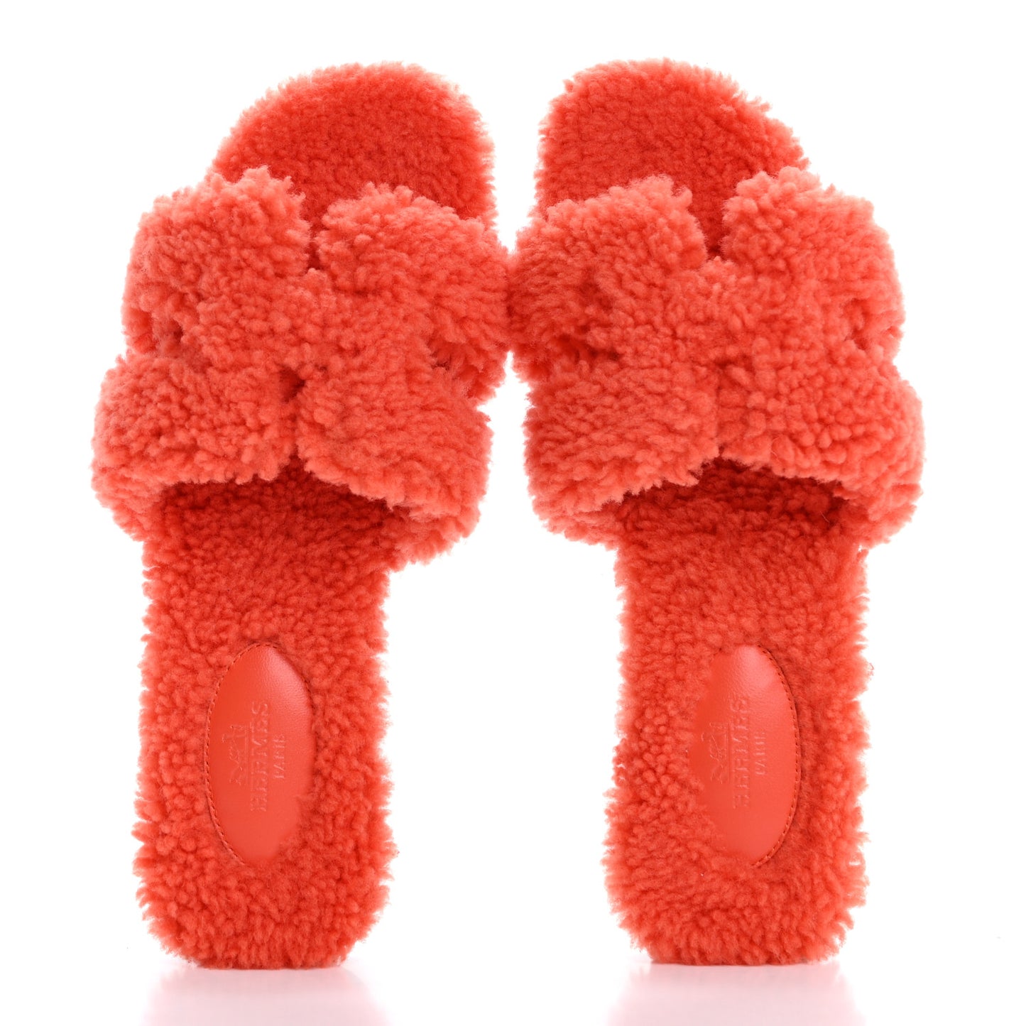 Woolskin Oran Sandals 37 Orange