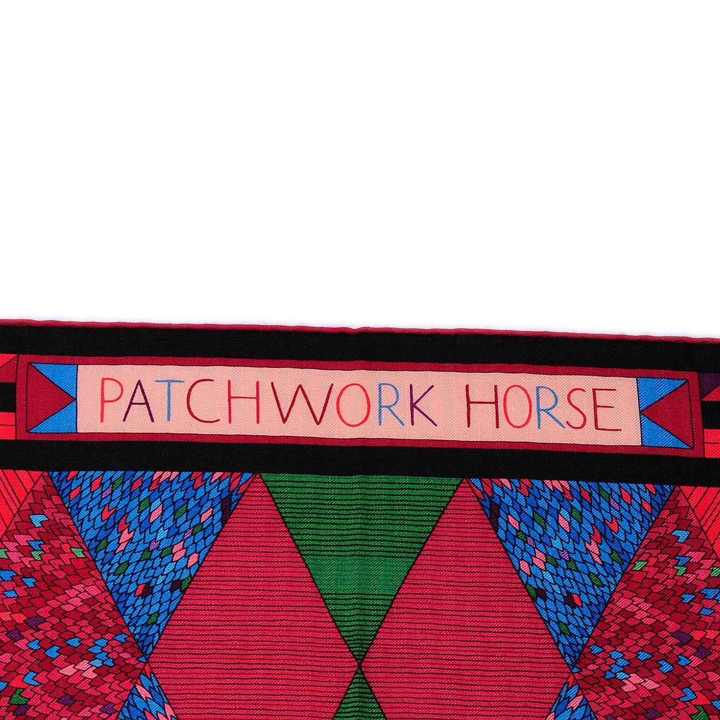 Cashmere Silk Patchwork Horse Shawl 140