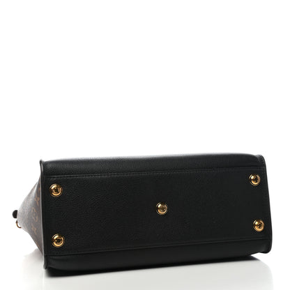 Louis Vuitton Calfskin Monogram On My Side Black 4 of 8