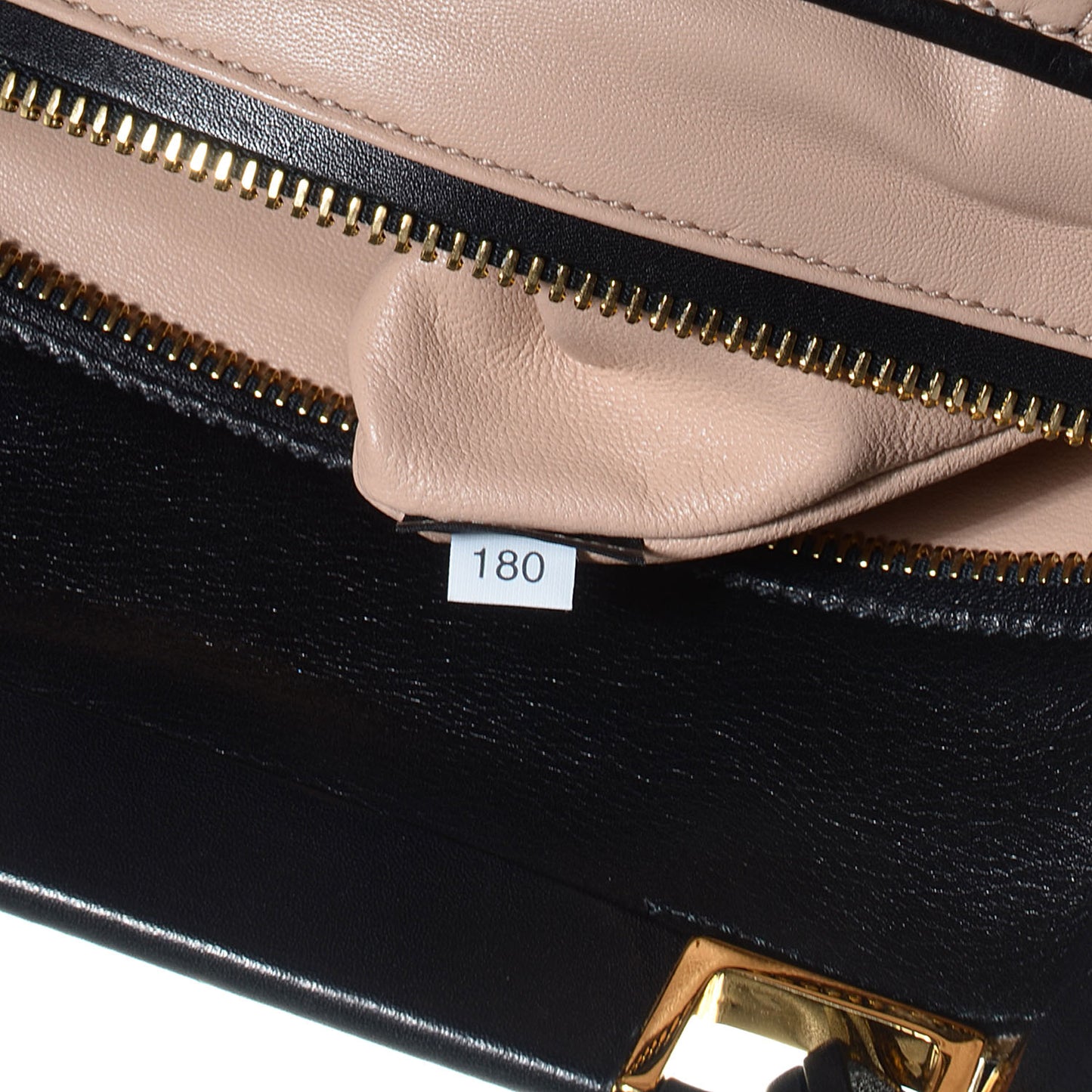 Soft Calf Large Frame Tote Nero Black