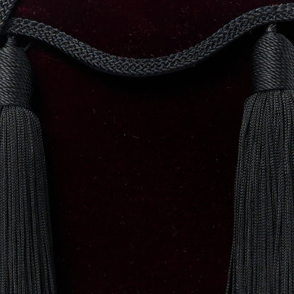 Saint Laurent Velvet Opium 2 Crossbody Bag Bordeaux Black 8 of 10