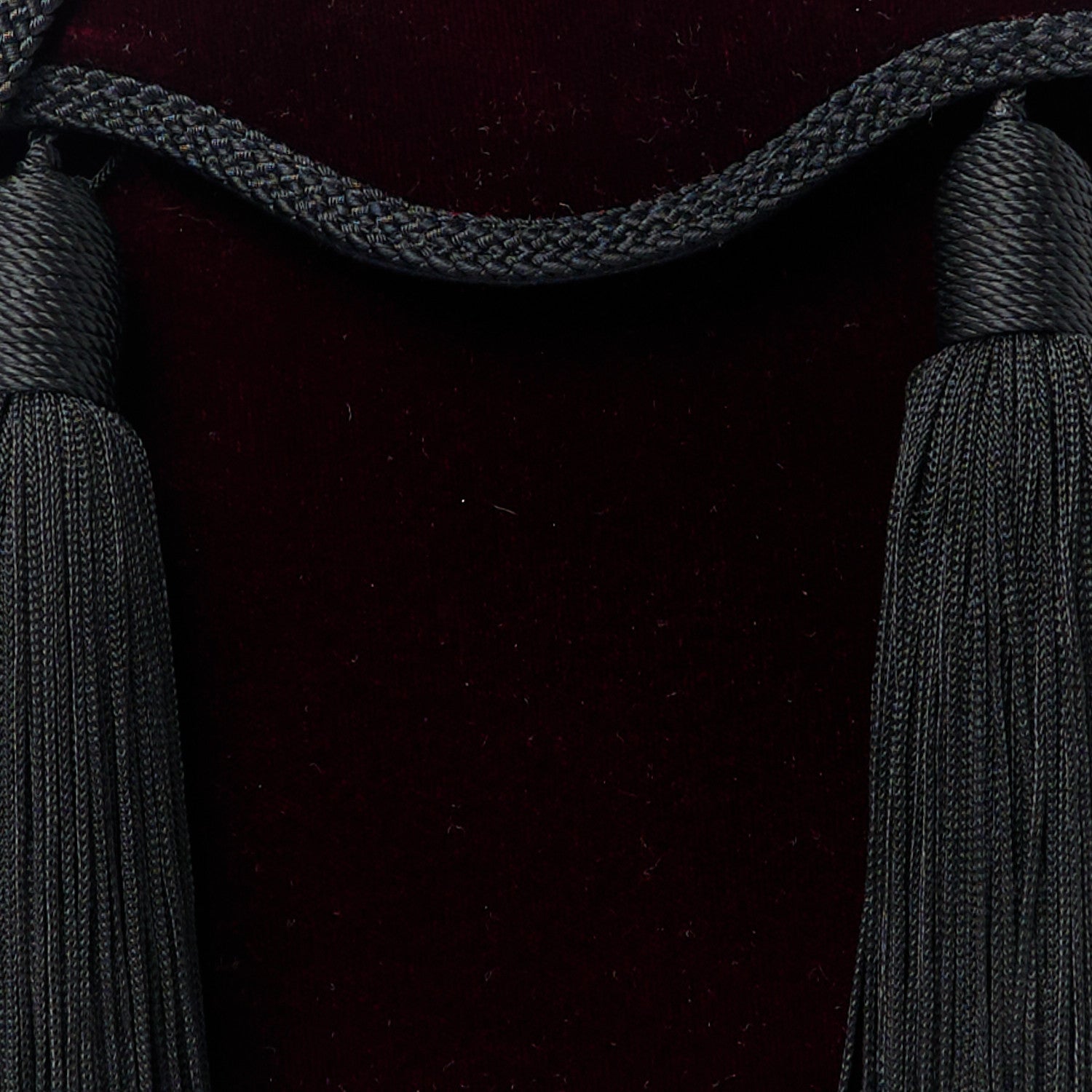 Saint Laurent Velvet Opium 2 Crossbody Bag Bordeaux Black 8 of 10
