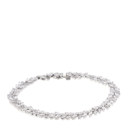 Tiffany Platinum Diamond Victoria Vine Tennis Bracelet 1 of 3