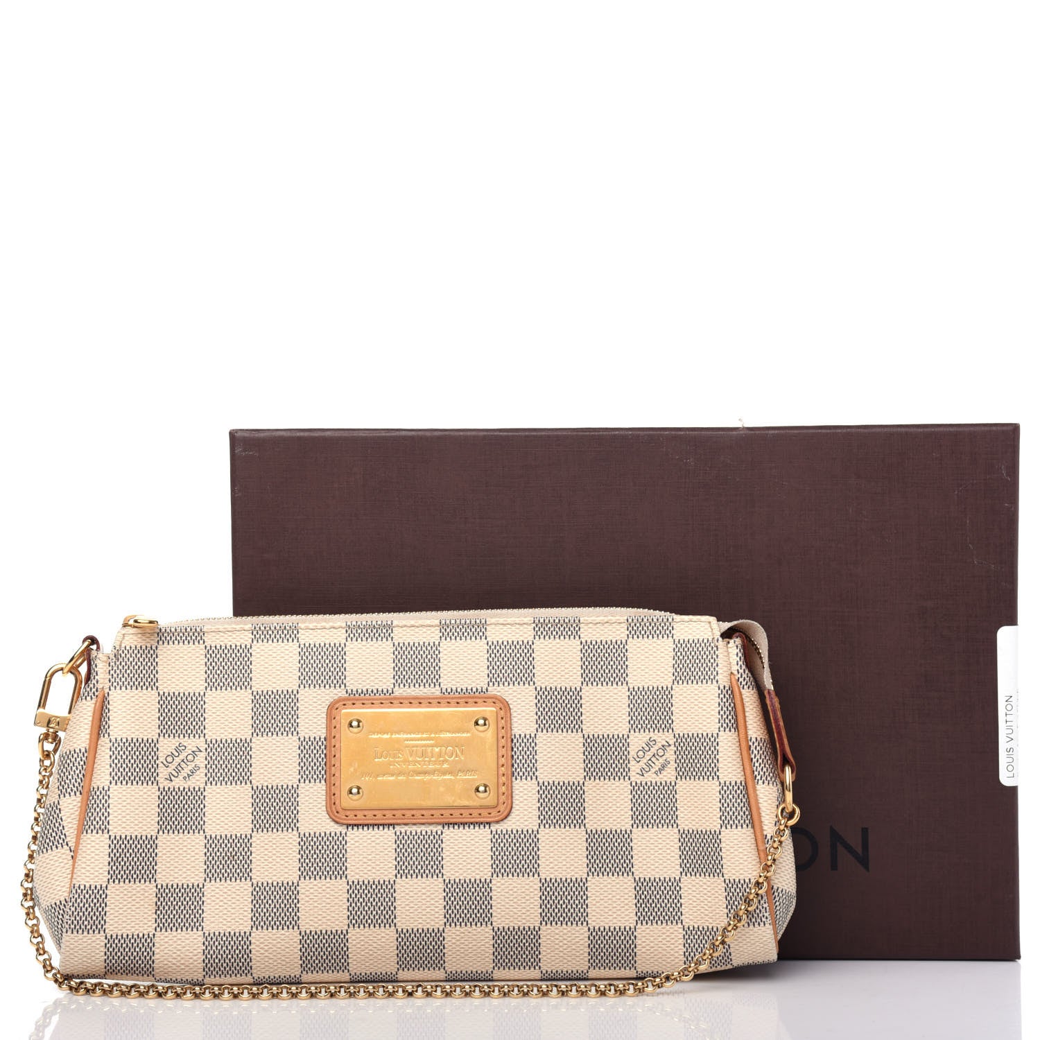 Louis Vuitton Damier Azur Eva Clutch 11 of 11
