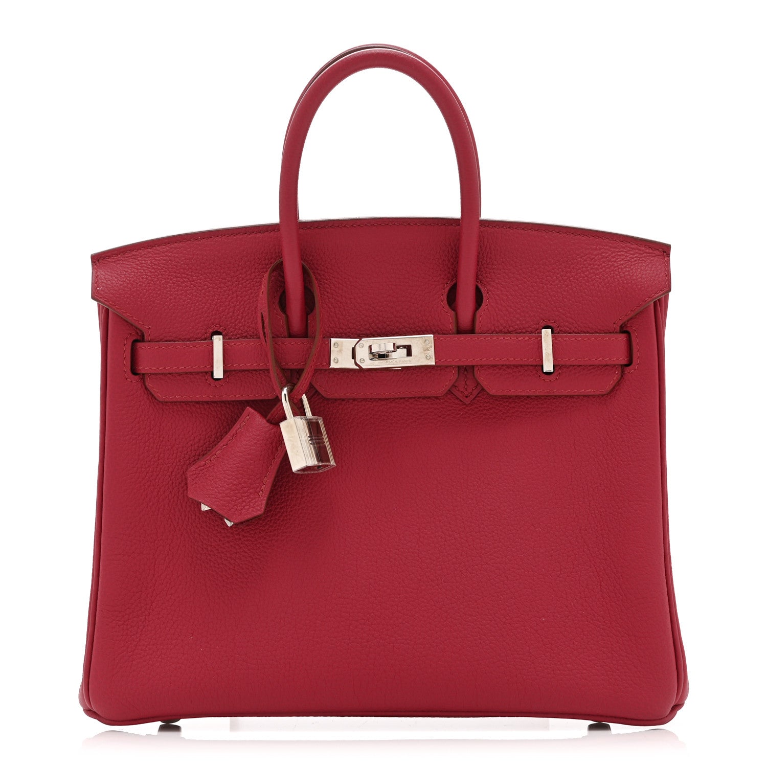 Hermes Togo Birkin 25 Rouge Grenat 1 of 10