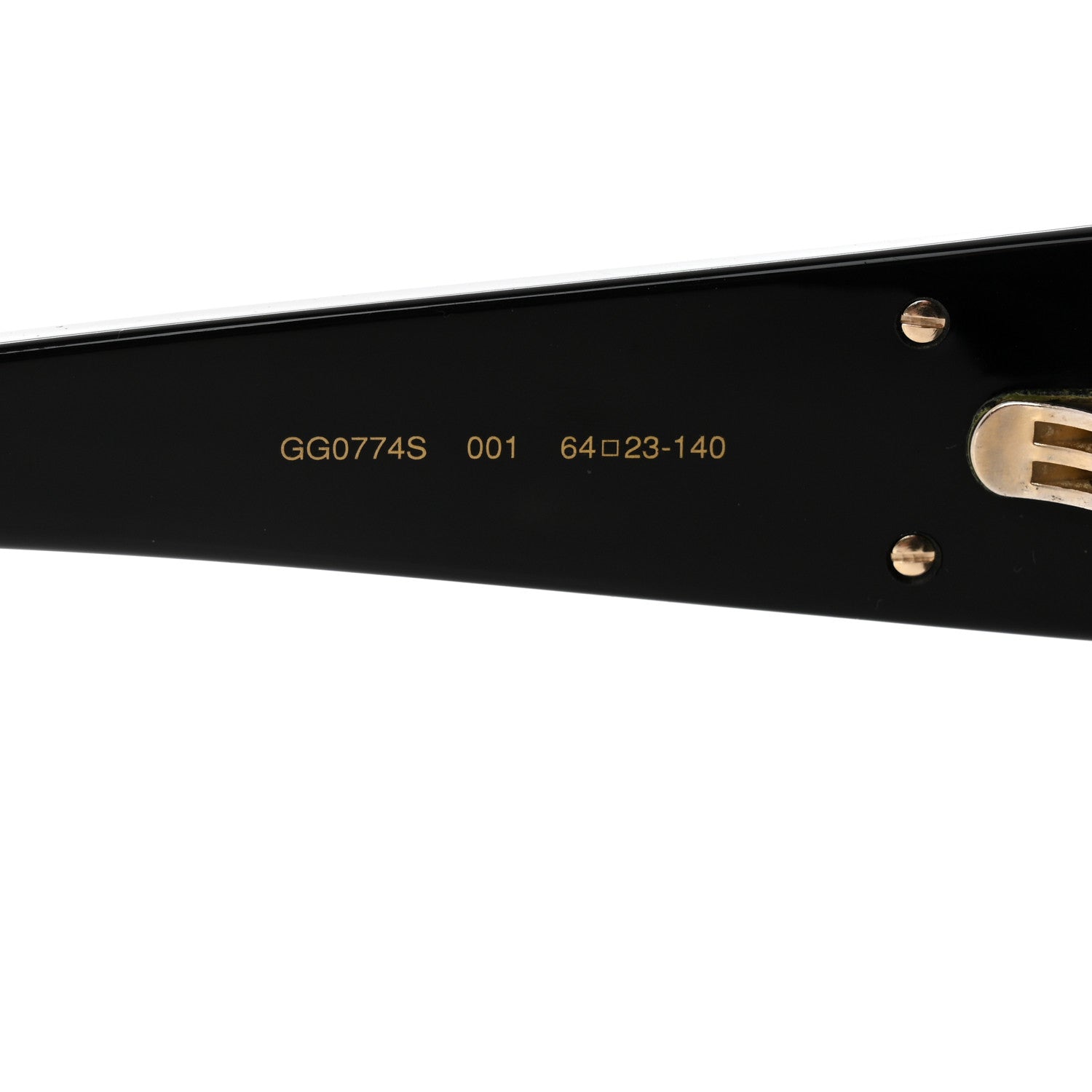 Gucci Acetate Round GG Sunglasses GG0744S Black 5 of 8
