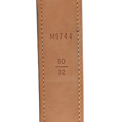 Louis Vuitton Damier Ebene Mini 80 32 Belt 4 of 9