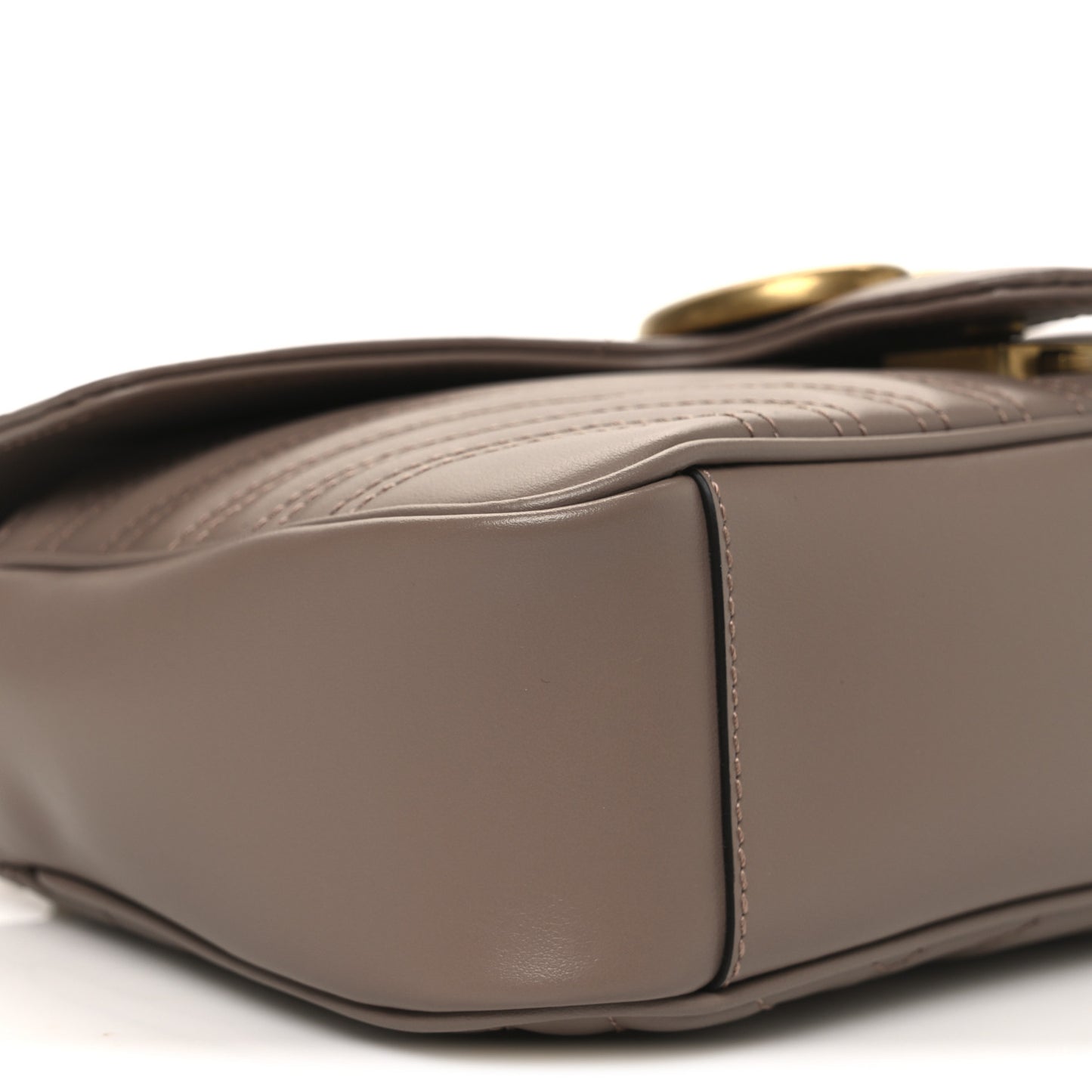 Calfskin Matelasse Small GG Marmont Shoulder Bag Porcelain Rose