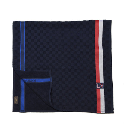 Louis Vuitton Cotton Damier Cobalt Latitude America's Cup Gym Set Blue Marine 3 of 15