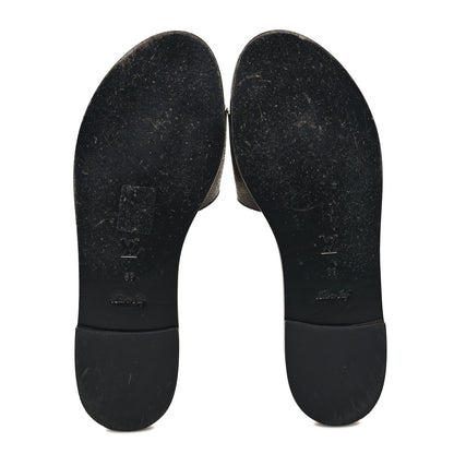 Louis Vuitton Patent Monogram Lock It Flat Mules 39 5 of 9