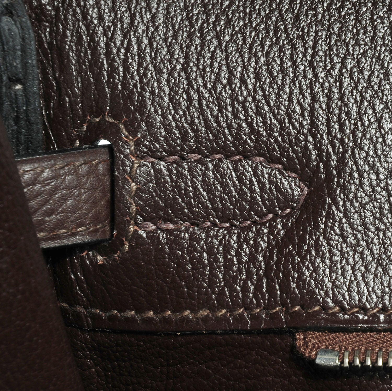 Hermes Togo Birkin 25 Marron Fonce 12 of 22