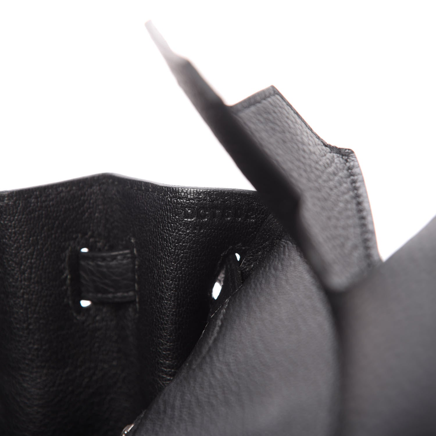 Hermes Togo Birkin 25 Black 9 of 11