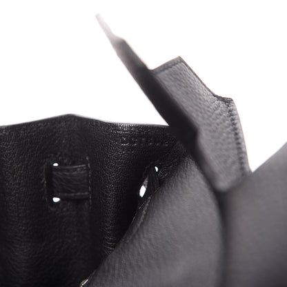 Hermes Togo Birkin 25 Black 9 of 11