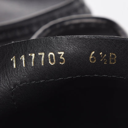 Gucci Calfskin Mens Horsebit Driver Loafers 6.5 Black 7 of 11