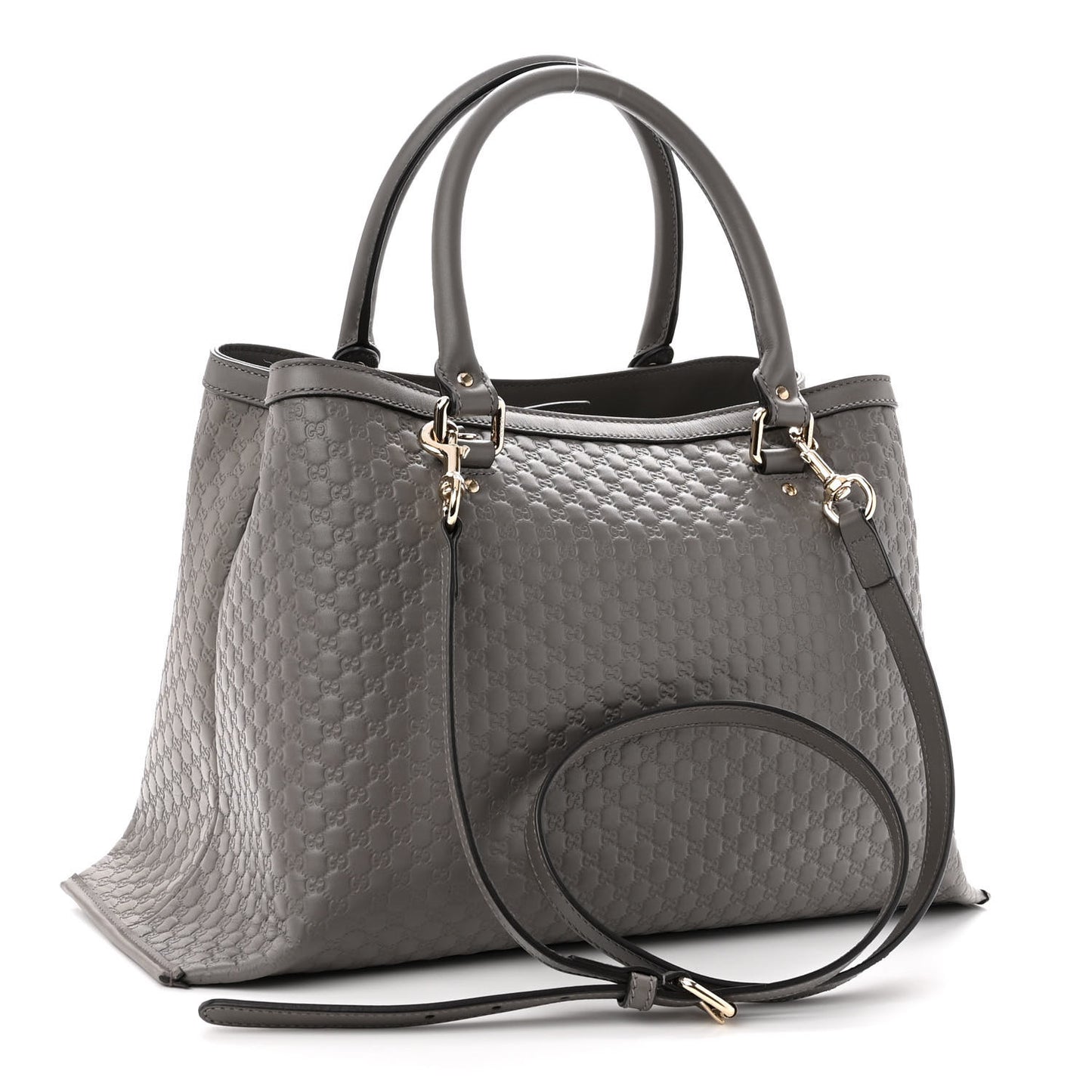 Soft Microguccissima Medium Tote Loess