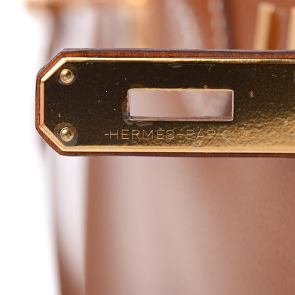 Hermes Natural Barenia Faubourg Birkin 35 Fauve 21 of 32
