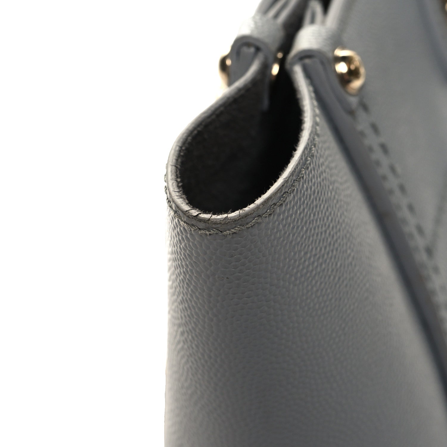 Chanel Caviar Studded Small Deauville Tote Grey 14 of 14