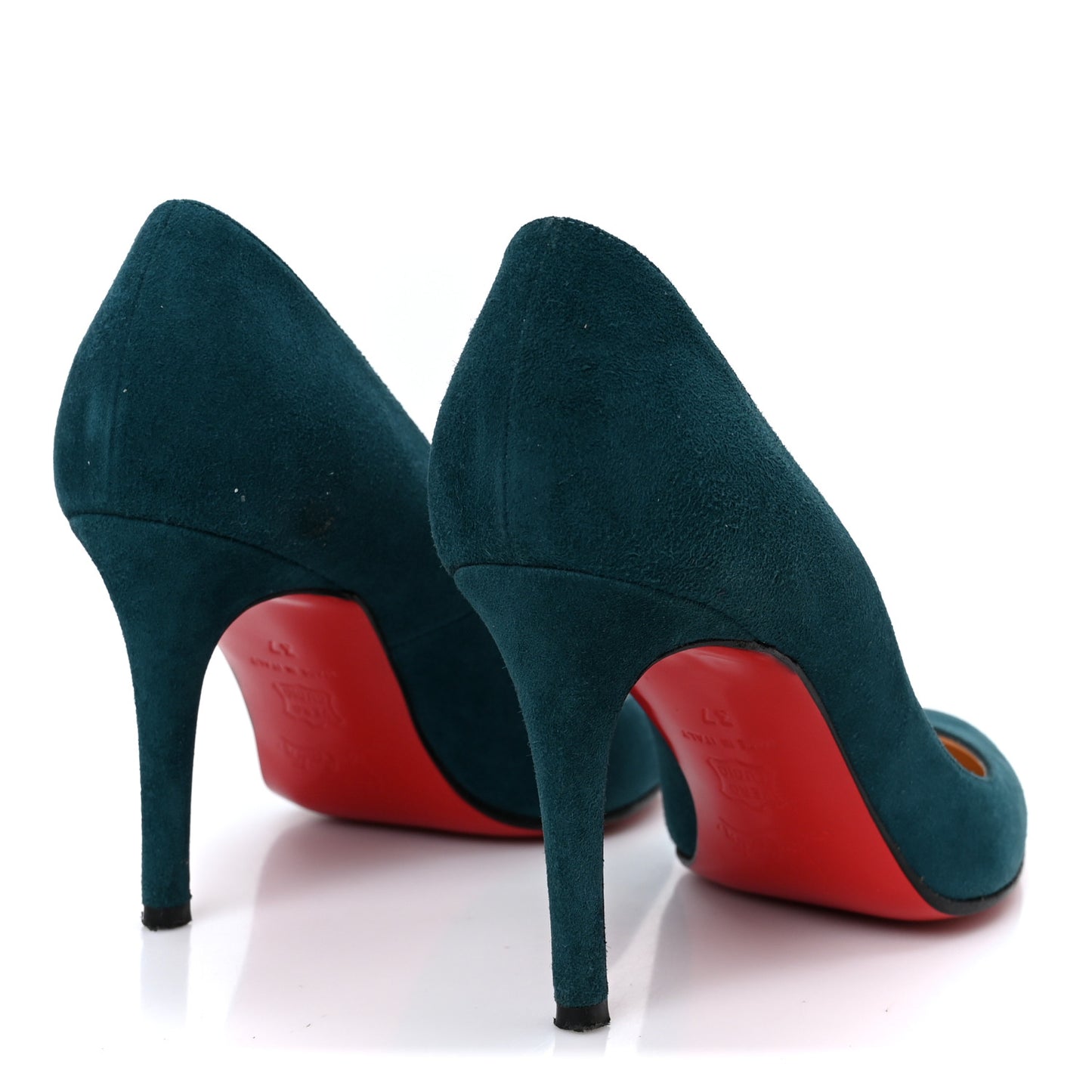 Suede Simple 85 Pumps 37 Green