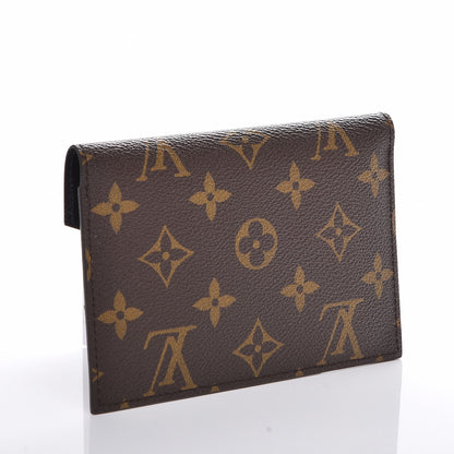 Louis Vuitton Monogram Daily Organizer Envelope Insert Black 3 of 7