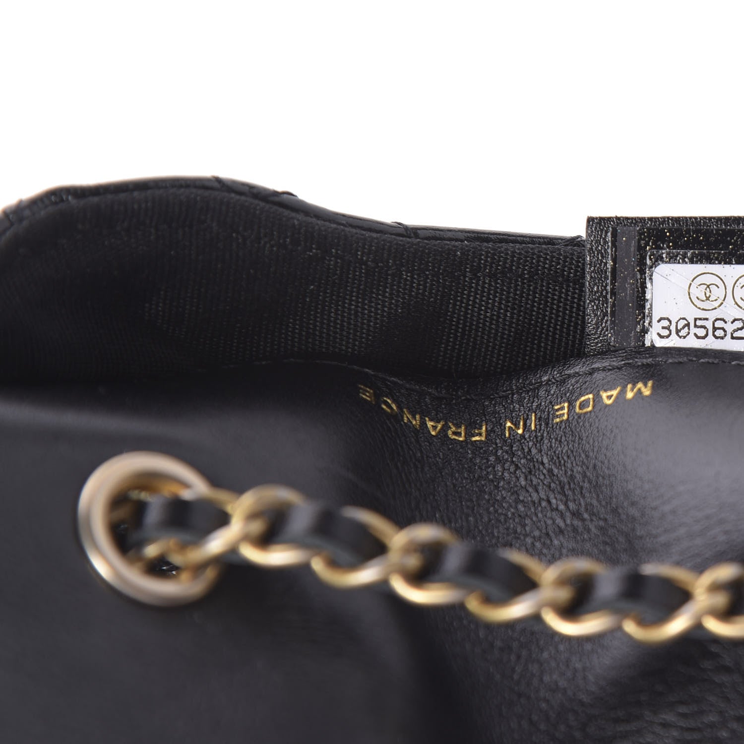 Chanel Shiny Aged Calfskin Quilted Waist Belt Bag Black 11 of 12