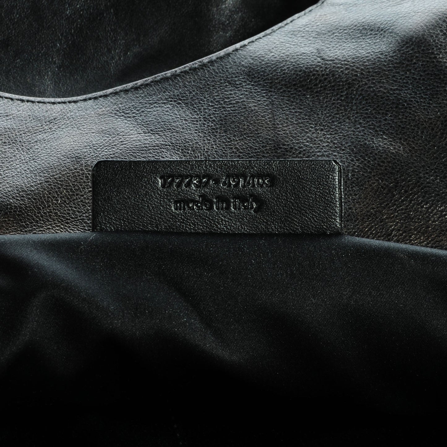 Calfskin Tribute Tote Black