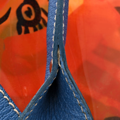 Prada Vinyl Calfskin Tote Multicolor 21 of 23