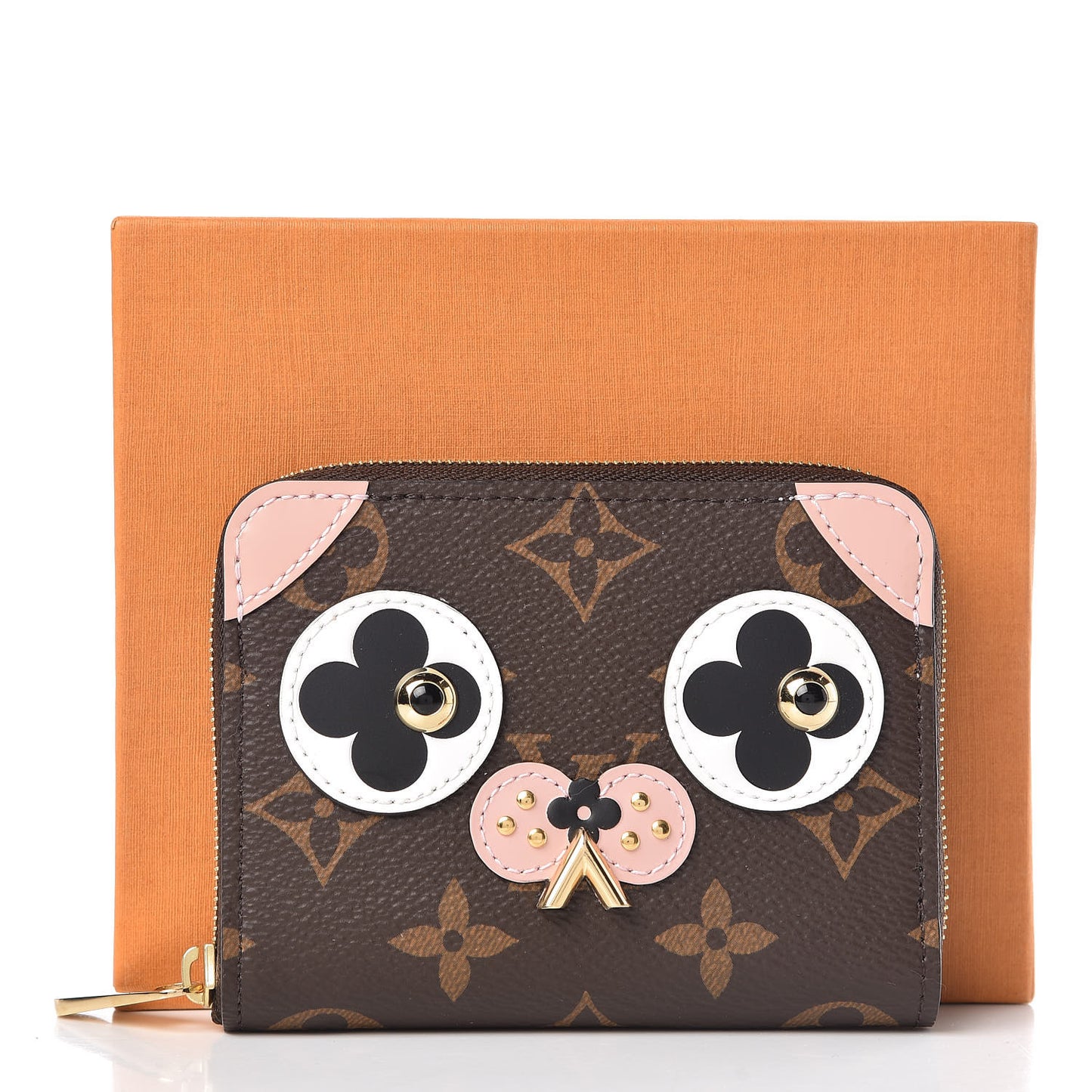 Monogram Valentine Dog Zippy Coin Purse