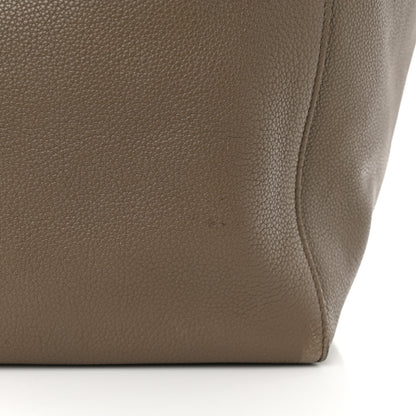 Celine Soft Grained Calfskin Medium Belt Cabas Phantom Taupe 12 of 14