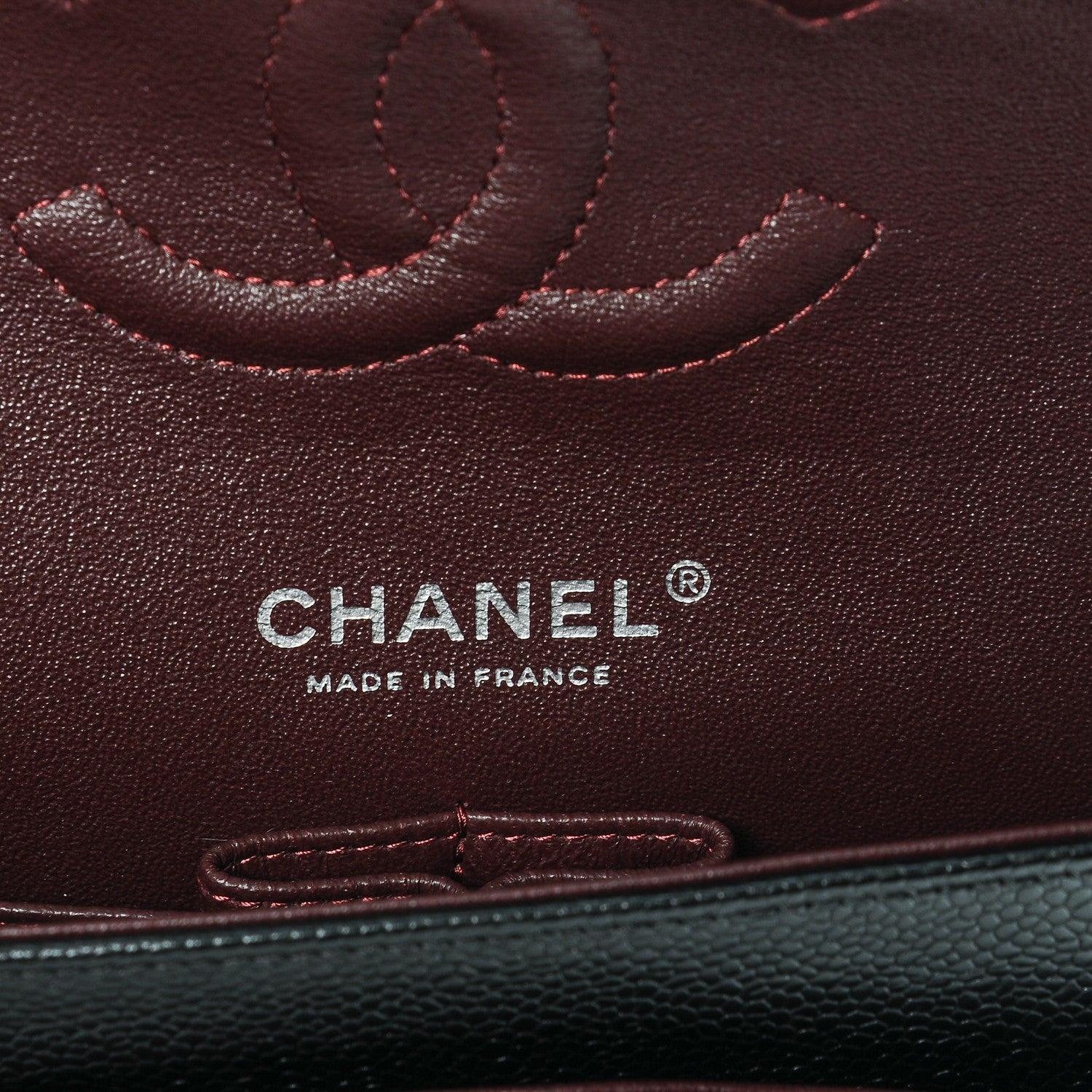 Chanel Caviar Quilted Medium Double Flap Black 6 of 8