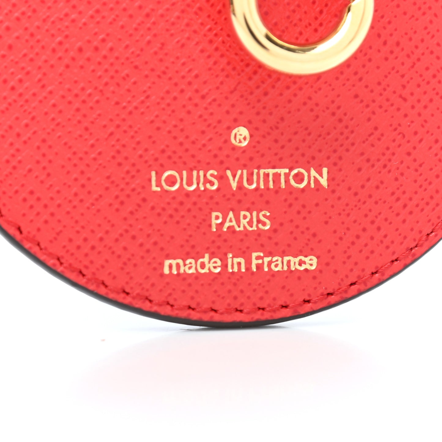 Monogram 2020 Christmas Animation Bumper Cars Bag Charm Key Ring Coquelicot