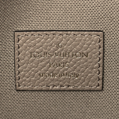 Louis Vuitton Empreinte Monogram Giant Felicie Pochette Tourterelle Creme 7 of 11