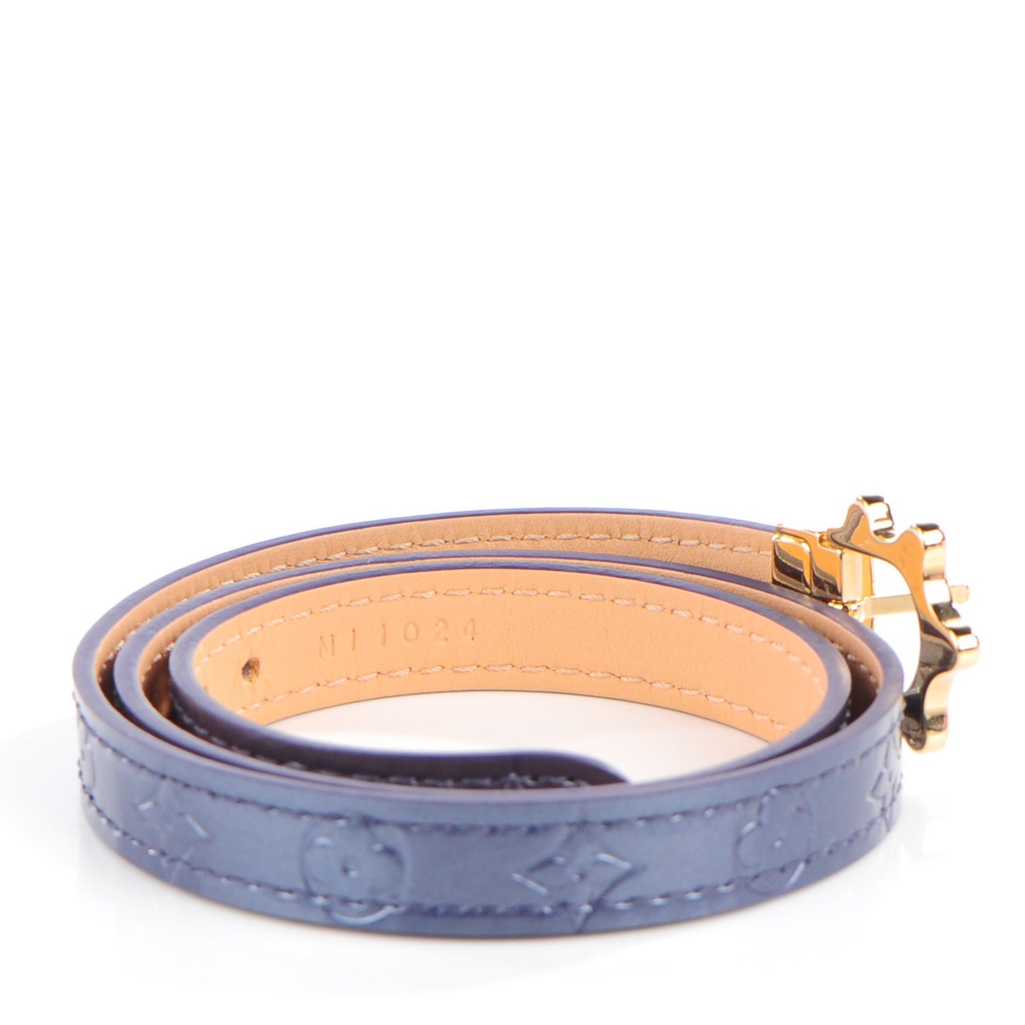 Vernis Triple Tour Bracelet Indigo