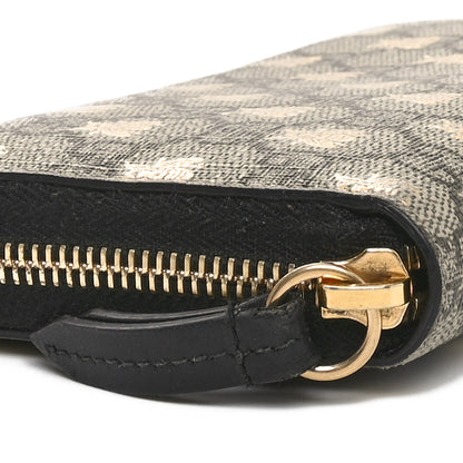 Gucci GG Supreme Monogram Bees Zip Around Wallet 9 of 10