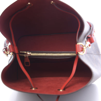 Louis Vuitton Monogram Neonoe MM Coquelicot 5 of 10