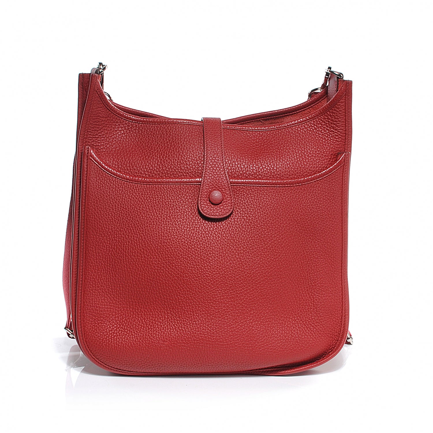 Hermes Clemence Evelyne III GM Rouge Casaque 6 of 7