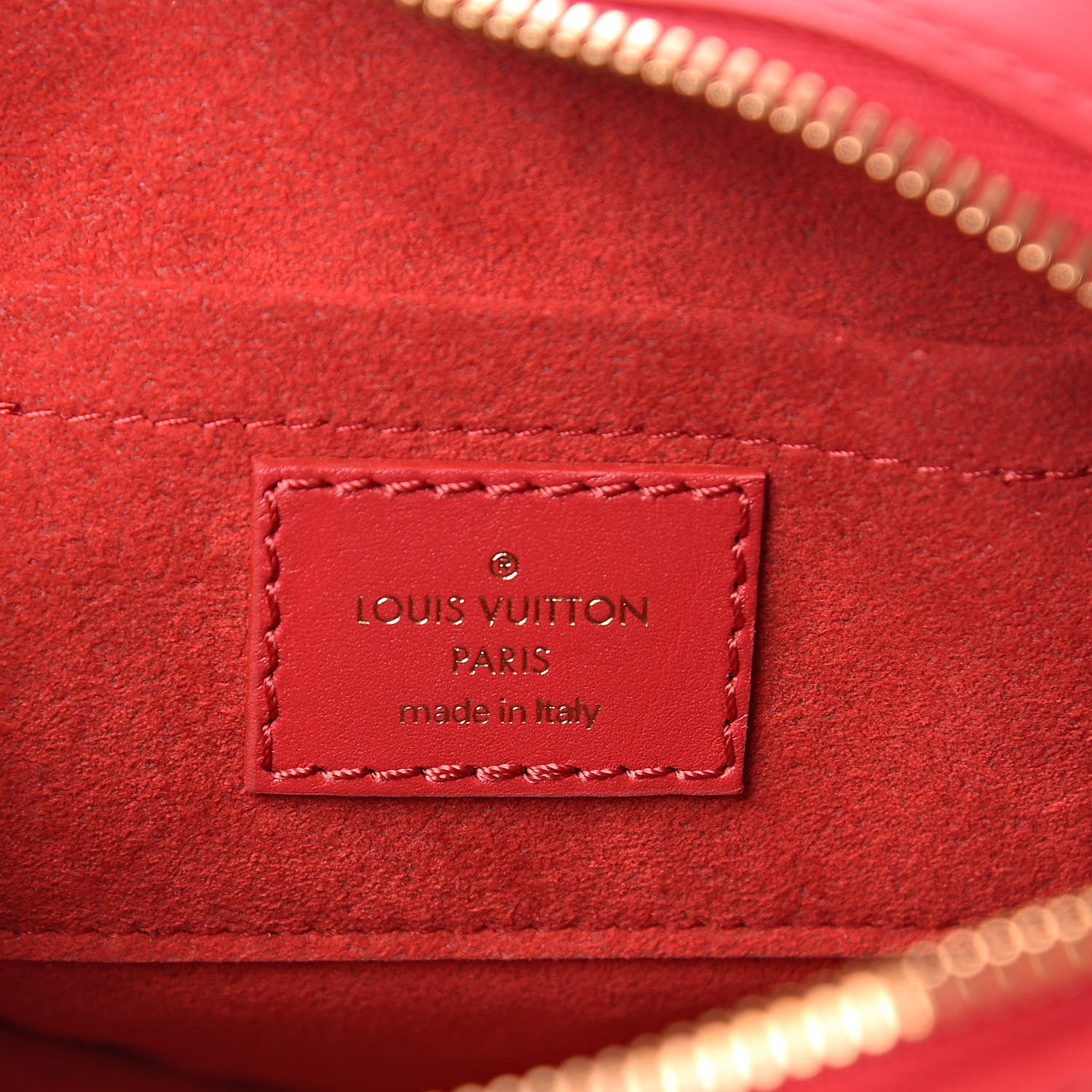 Louis Vuitton Calfskin Embellished New Wave Love Lock Heart Bag Ecarlate 6 of 11