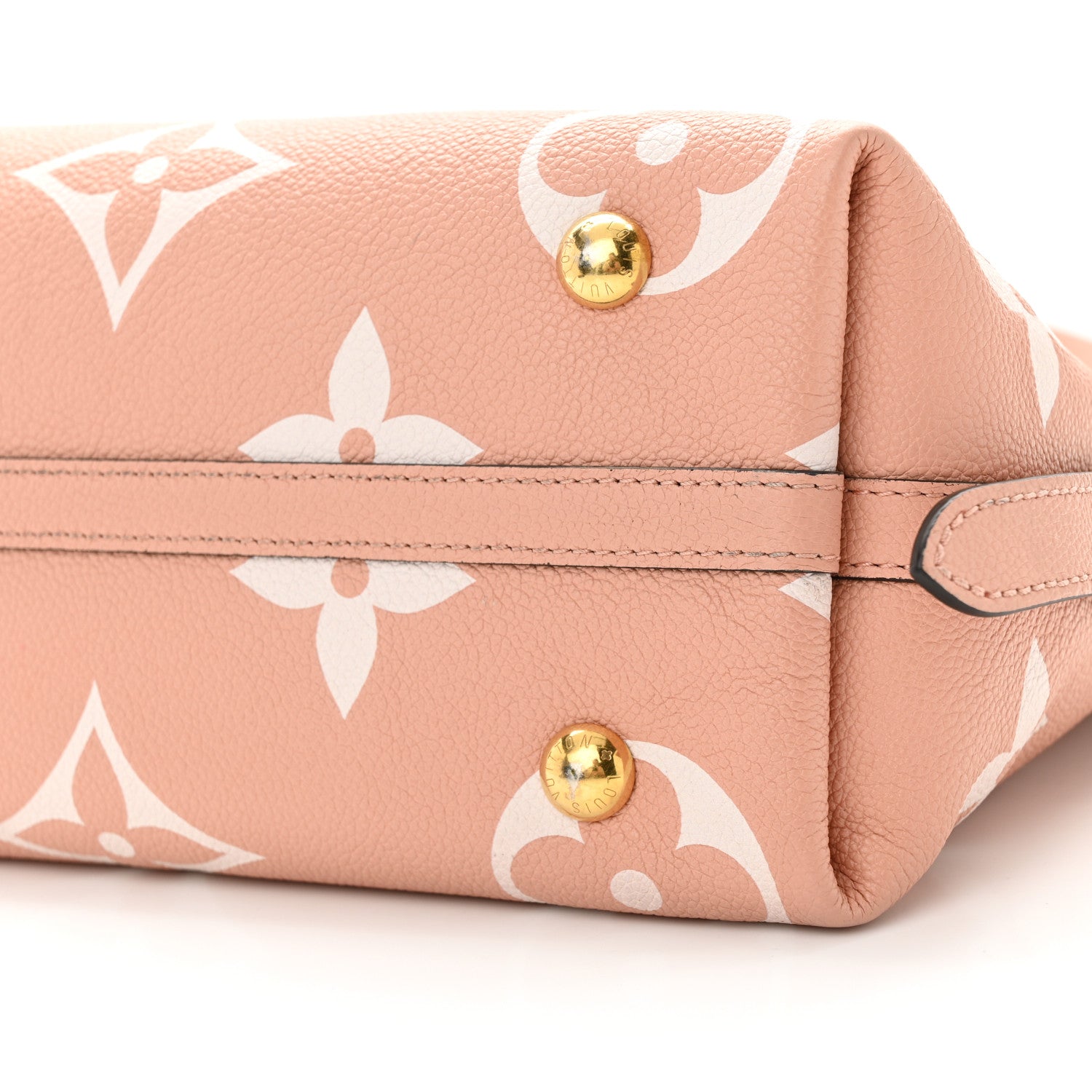 Louis Vuitton Empreinte Monogram Giant CarryAll PM Trianon Pink Cream 10 of 11