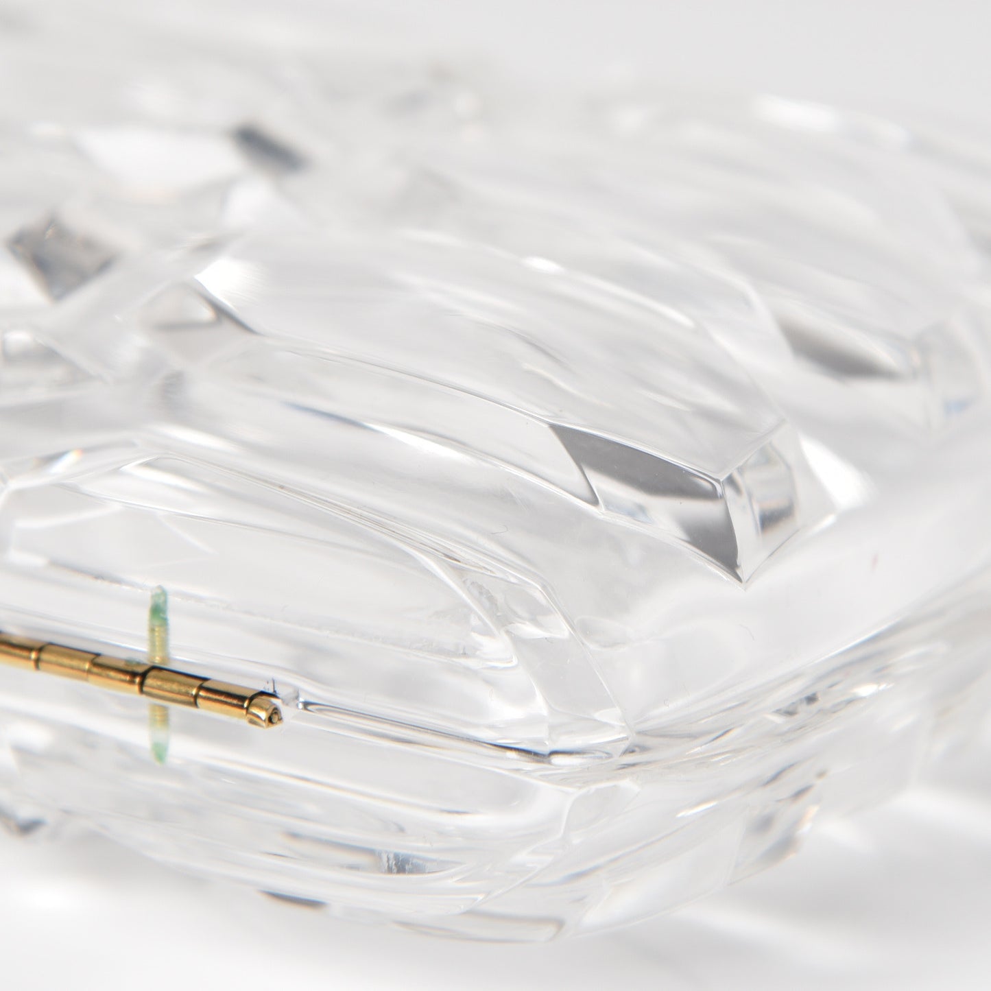 Plexiglass Aristrographic Box Clutch Translucent