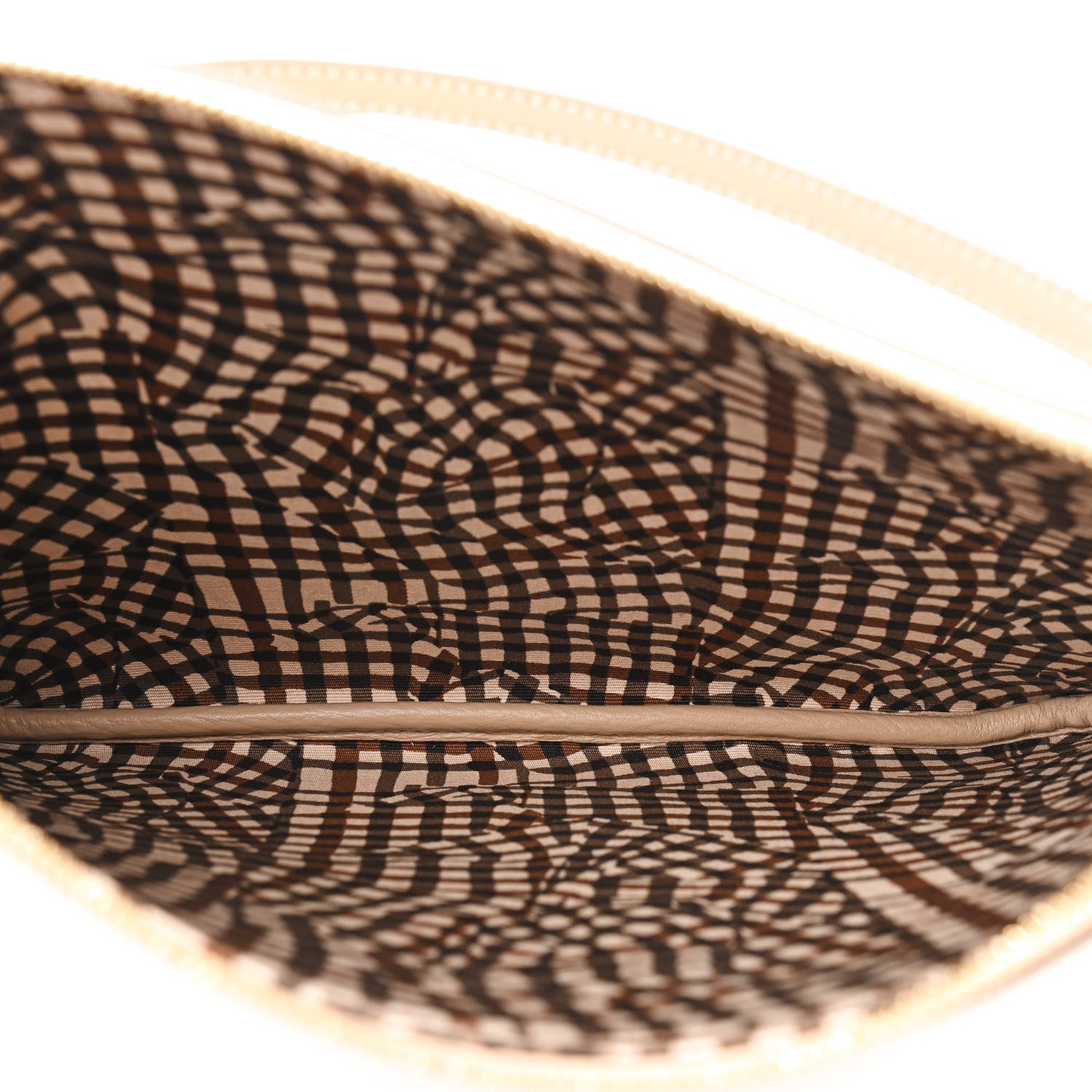 MCM Visetos Medium Pouch Beige 5 of 8
